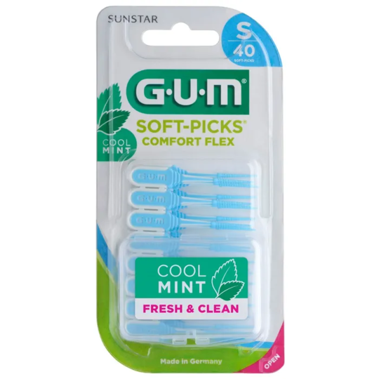 GUM SOFT-PICKS COMF FLEX MINT S 40