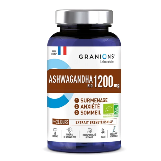 GRANIONS ASHWAGANDHA BIO CPR 60
