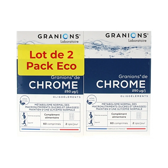 GRANIONS CHROME 250UG CPR 60 X2