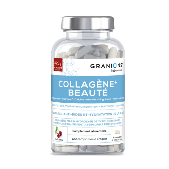 Granions Collagene+ Beaute Comprime A Croquer Cerise 120