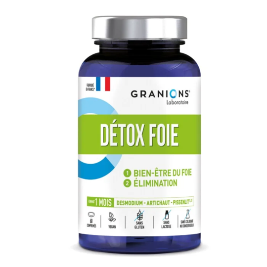 GRANIONS DETOX FOIE 1000MG CPR 60