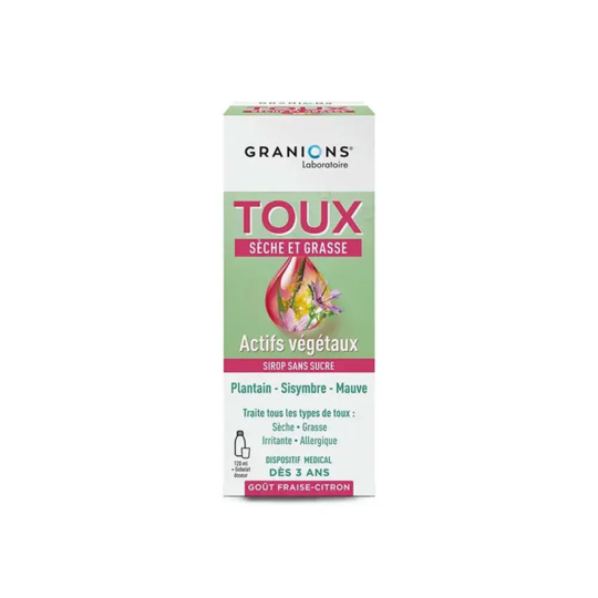 GRANIONS TOUX SECHE GRASSE SP120ML
