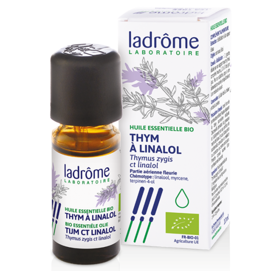 Ladrome Huile Essentielle Thym A Linalol Bio 10ml