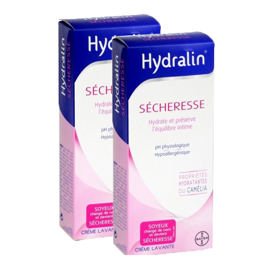 HYDRALIN SECHERESSE CR LAV 200MLX2