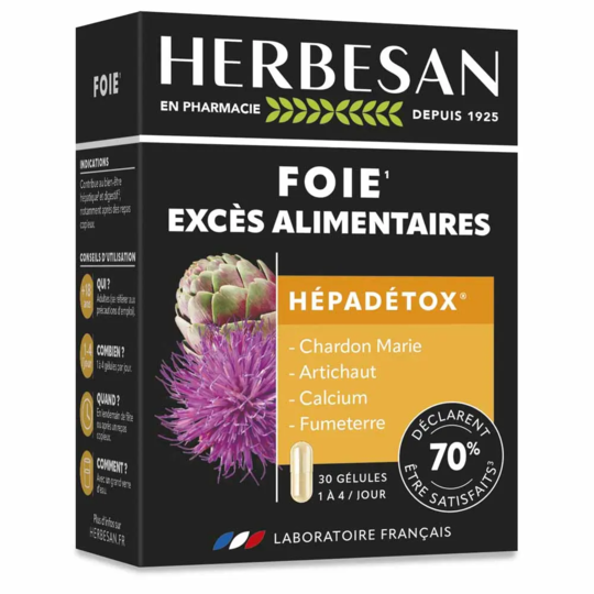 HERBESAN HEPADETOX GEL30