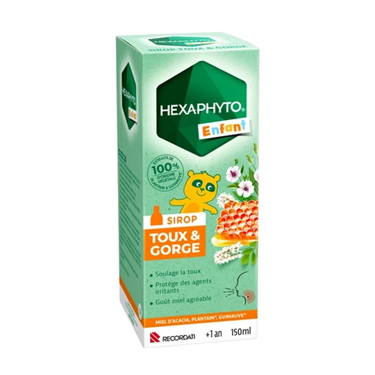 HEXAPHYTO SIROP TOU/GORG ENF 150ML