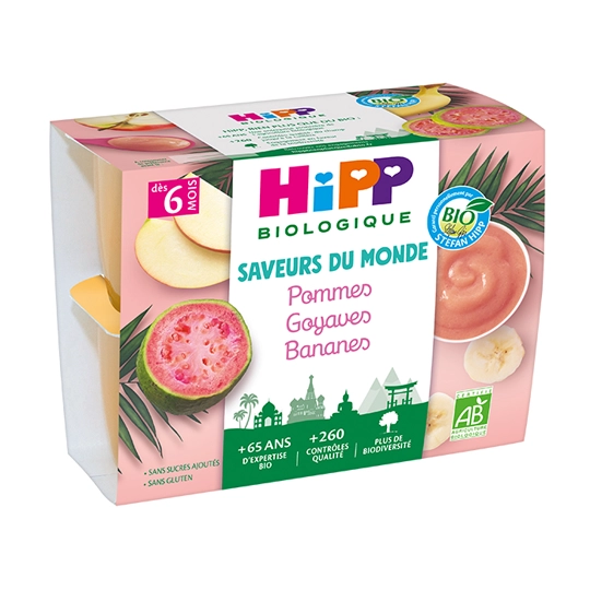 HIPP COMPOT POM GOYA BANAN 100GX4