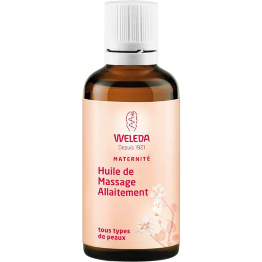 Weleda Maternite Huile de massage Allaitement   flacon 50 ml