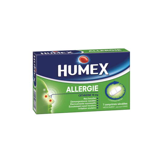 HUMEX 10MG ALLERGIE CETIR CPR S 7
