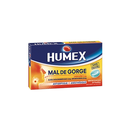 HUMEX MAL GORGE LIDOC MENTH S/S24