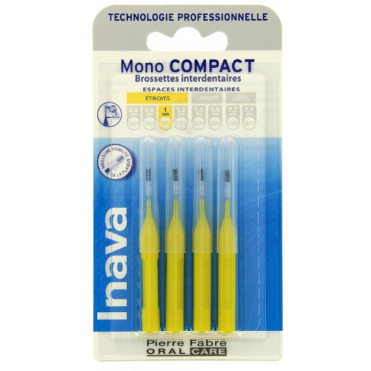 INAVA BROSSETTE MONO COMP JAUNE 4