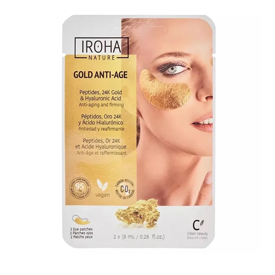 Iroha Collection Divine Patch Yeux Or 24k