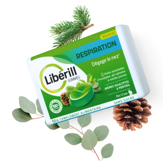 LIBERILL RESPIRATION GOMME BTE50G