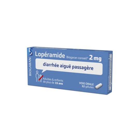 LOPERAMIDE 2MG BIOG CONS GELULE12