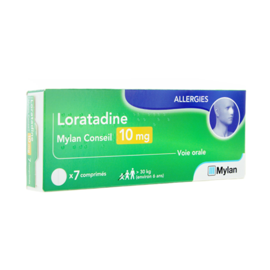 LORATADINE 10MG VIATRIS CONS CPR 7