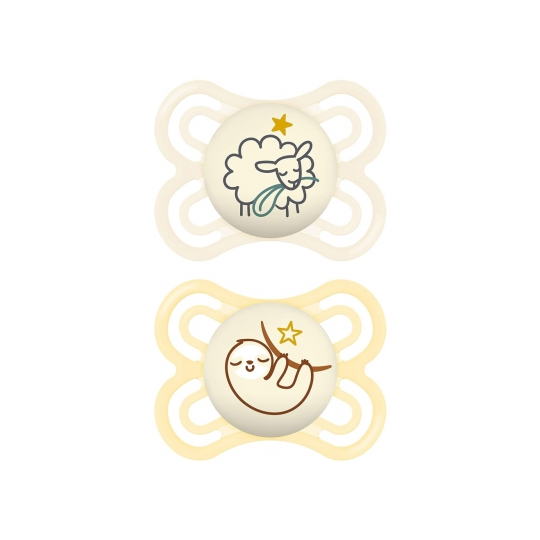 SUCET MAM PERFECT NUIT SIL 2-6M X2