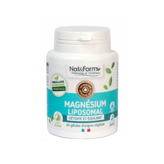 NAT&FORM MAGNESIUM LIPOSOM GELU60