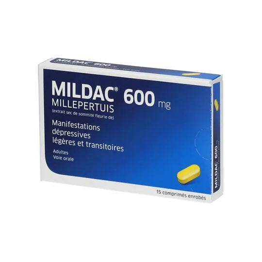 MILDAC 600MG CPR 15