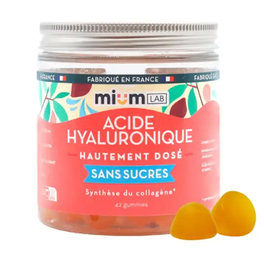 MIUMLAB S/SUC ACID HYALU GUMMIE 42