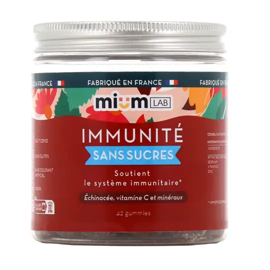 MIUMLAB S/SUC IMMUNITE GUMMIE 42