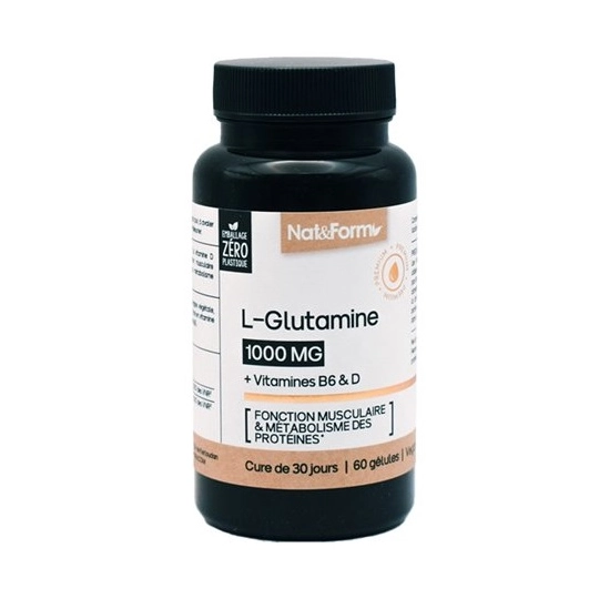 NAT&FORM L-GLUTAMINE GELUL 60