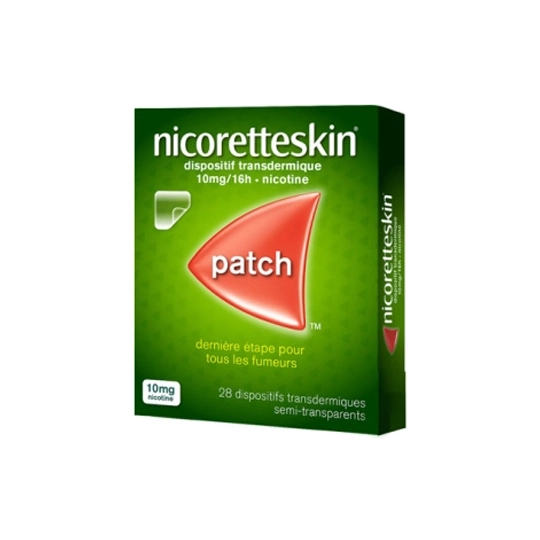 NICORETTESKIN 10MG/16H D/TRANSD 28