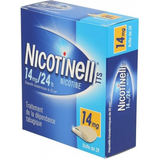 NICOTINELL 14MG/24H TTS D/TRANS 28