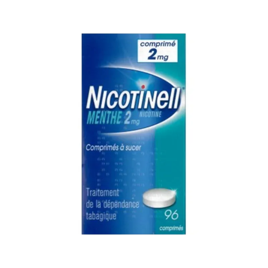 NICOTINELL 2MG CPR SUCER MENTHE 96