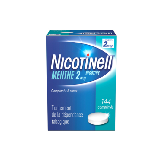 NICOTINELL 2MG CPR SUCER MENTHE144
