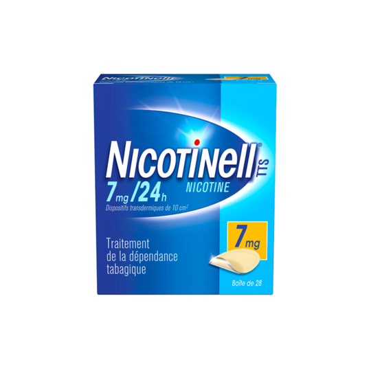 NICOTINELL 7MG/24H TTS D/TRANSD 28