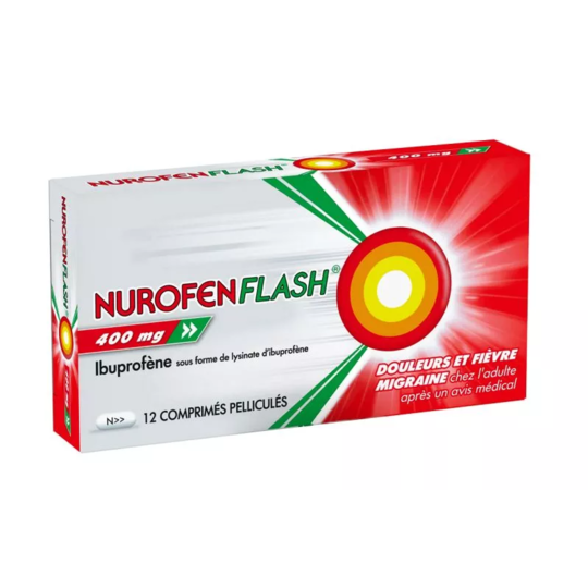 NUROFENFLASH 400MG CPR 12