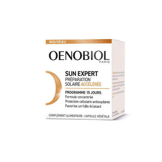 OENOBIOL SUN EXP PRE ACCEL CAPS 15