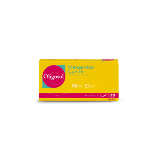 OLIGOSOL MN-CU AMP 2ML 28
