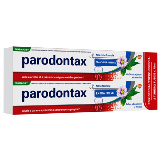 PARODONTAX DENT FRAICH INT 75ML X2