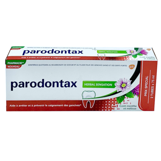 PARODONTAX DENT HERBAL SENS75ML X2