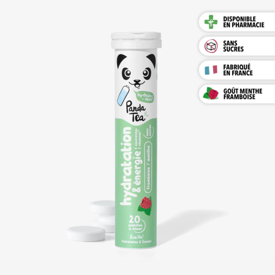 PANDA TEA HYDR&ENERG FRAM/MENT X20