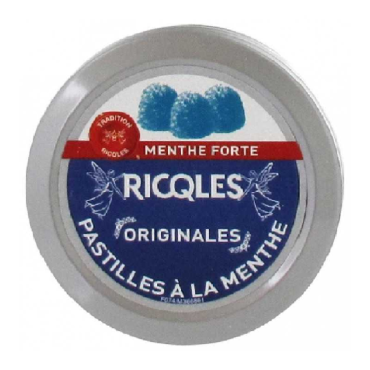 RICQLES MENTHE SUCRE PAST 45G