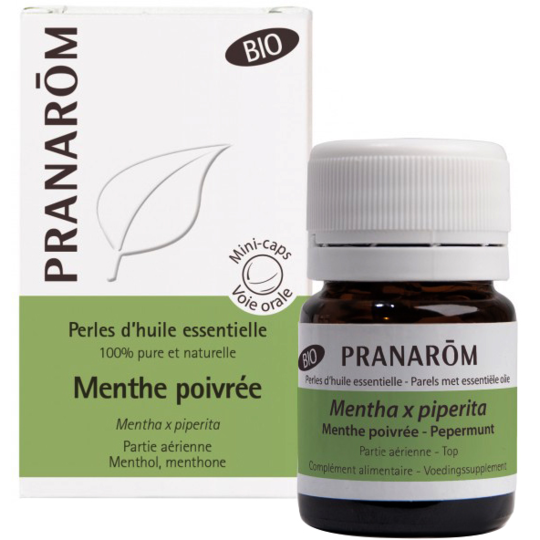 PRANAROM PERLE MENTHE POIVRE BIO60
