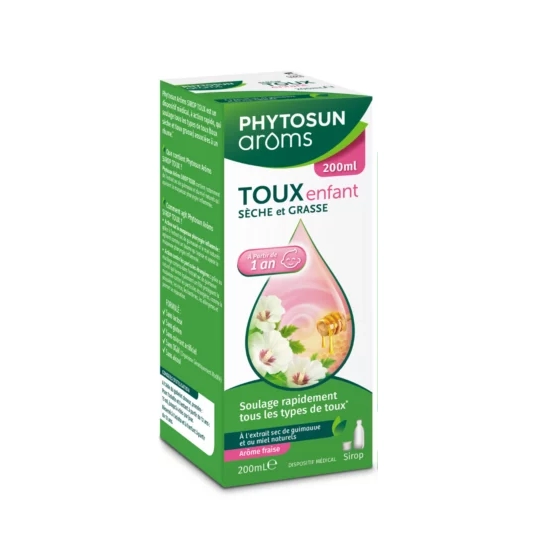 PHYTOSUNAROM SIROP TOUX ENF 200ML