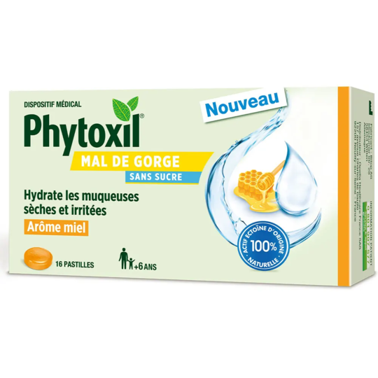 PHYTOXIL GORGE IRRITEE MIEL 16