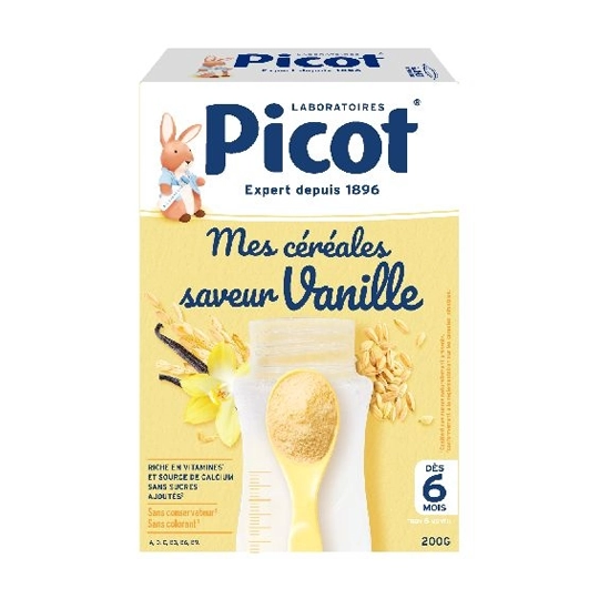 PICOT CEREALE VANILLE 6M 200G