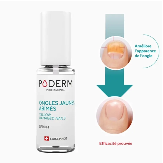 PODERM SERUM ONGLE JAUNE 8ML