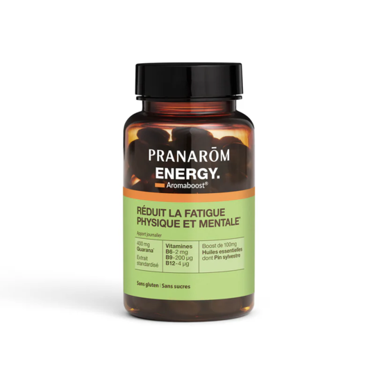 PRANAROM AROMABOOST ENERGY CAPS 60
