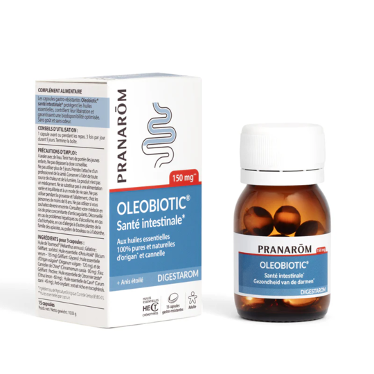 PRANAROM OLEOBIOTIC INTEST CAPS 15