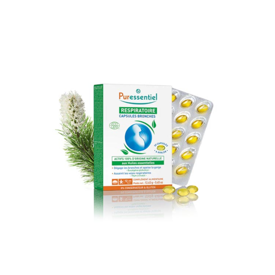 PURESSENTIEL CAPS BRONCHE HE BIO30