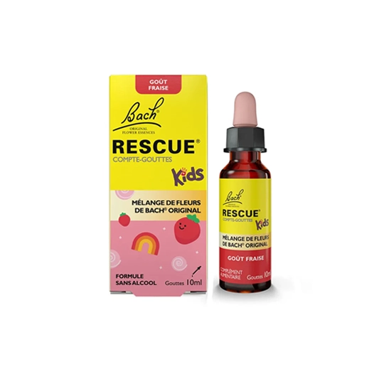 RESCUE BACH KIDS FRAISE GTTE10ML