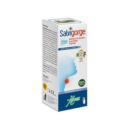 SALVIGORGE 2ACT SPR 30ML