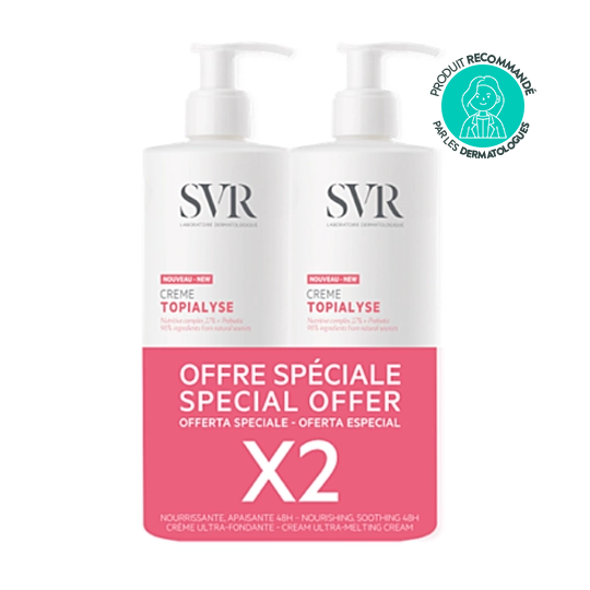 SVR TOPIALYSE CREME 400ML X2