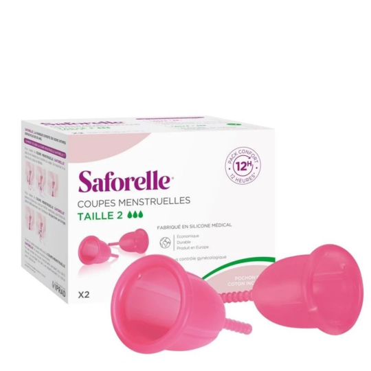 SAFORELLE COUPE MENSTRUELLE T2 X2