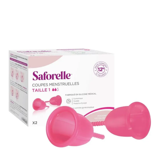 SAFORELLE COUPE MENSTRUELLE T1 X2